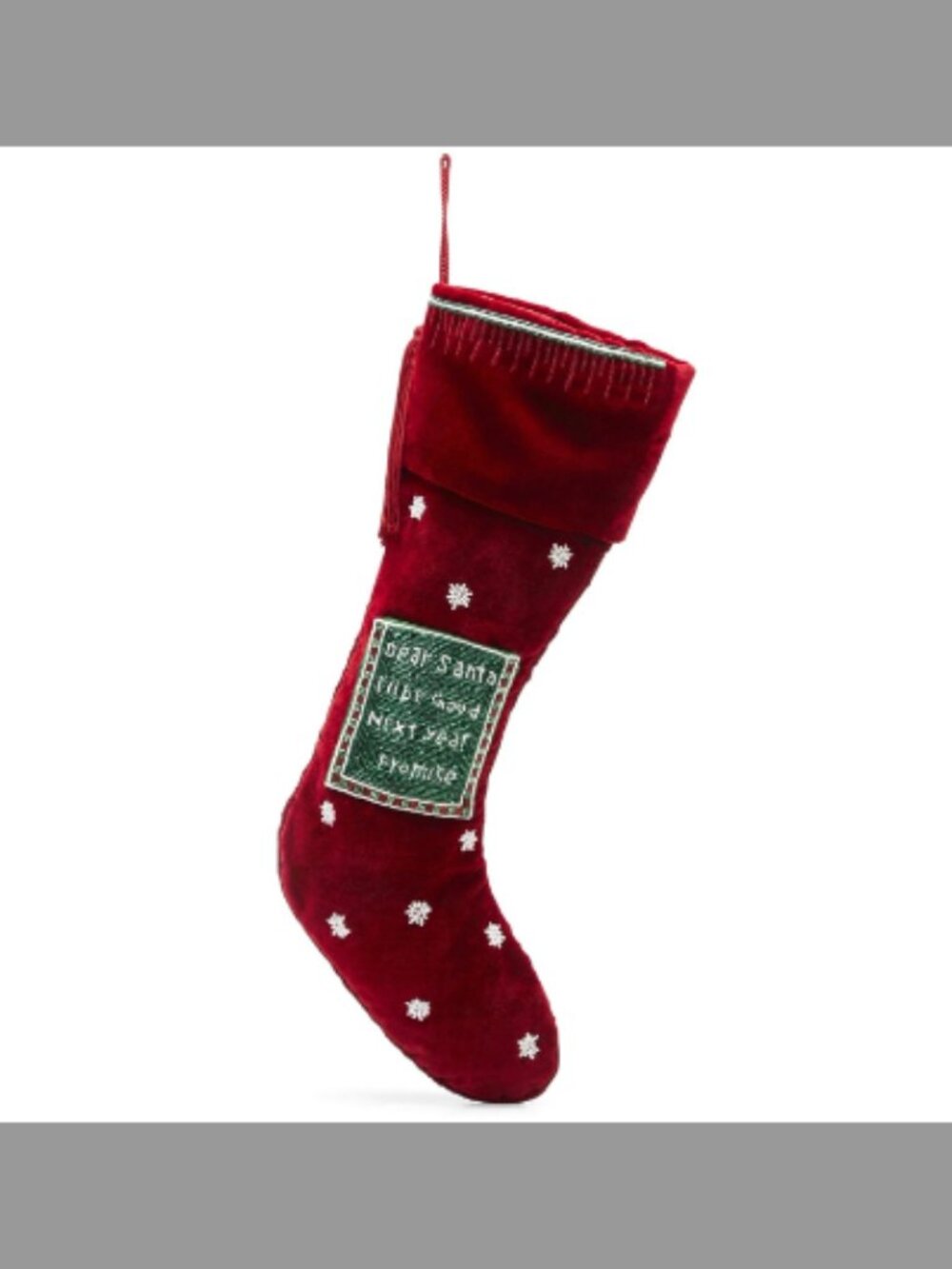 Sudah Pennathur NWT Dear Santa I’ll Be Good Next Year Promise